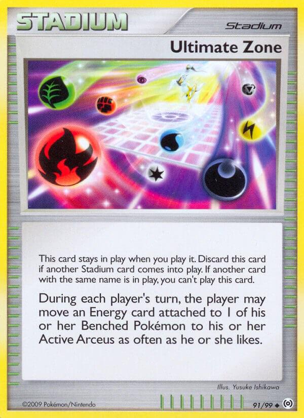 Ultimate Zone - Platinum Arceus 91/99 - Near Mint