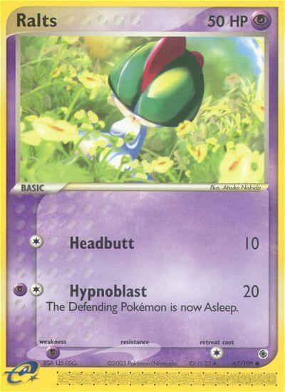 Ralts (67) - EX Ruby & Sapphire 67 - Near Mint
