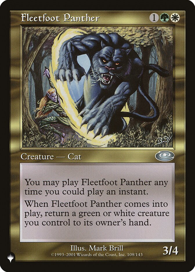 Fleetfoot Panther - PLST PLS-108