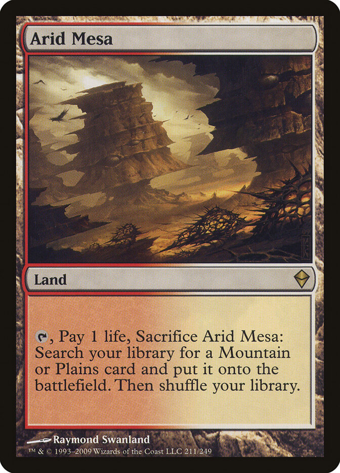 Arid Mesa - Zendikar 211