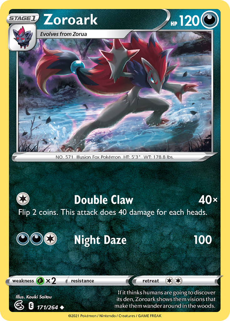 Zoroark - Fusion Strike 171/264 - Near Mint