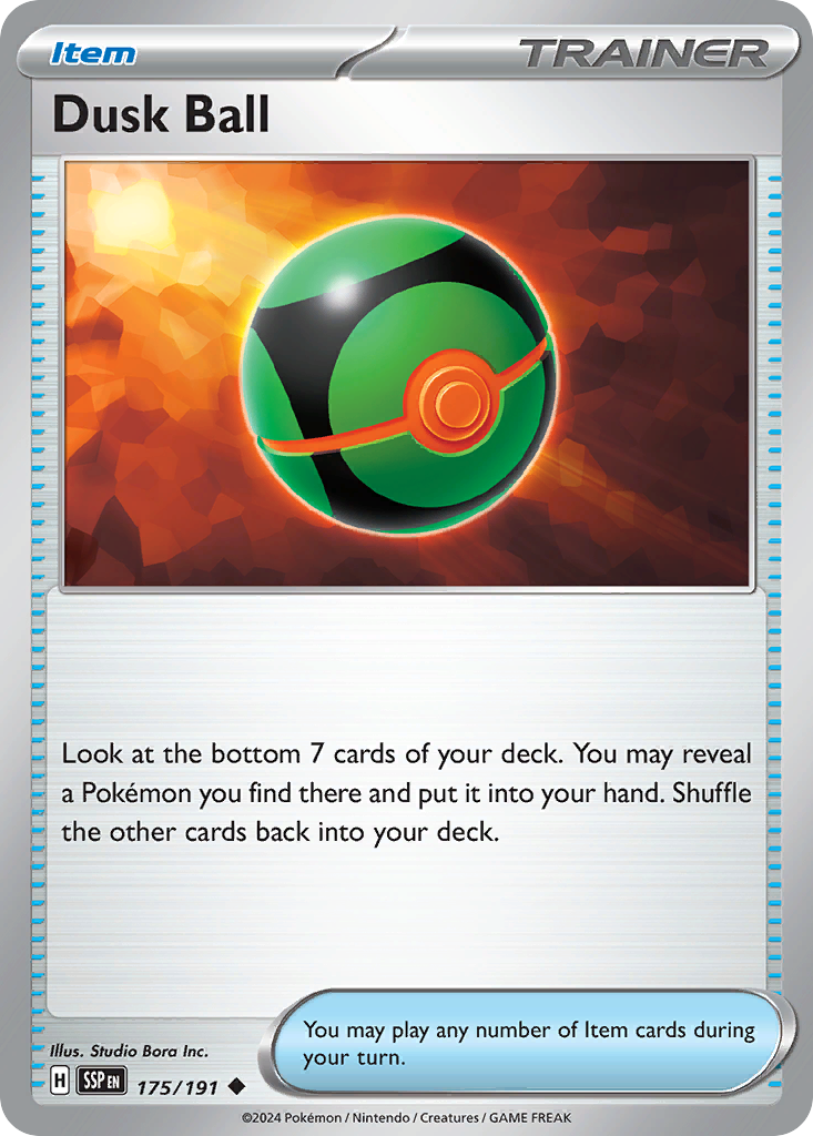 Dusk Ball - Surging Sparks 175/191 - Near Mint