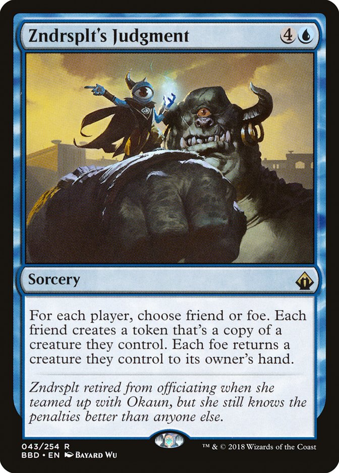 Zndrsplt's Judgment - BBD 43