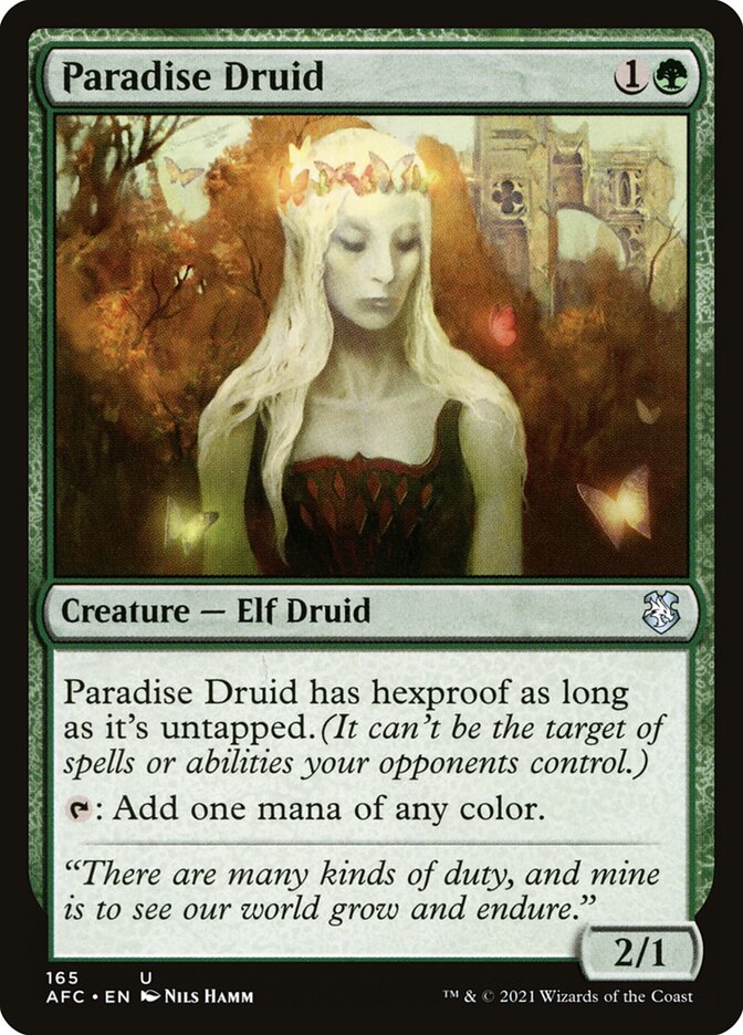 Paradise Druid - AFC 165