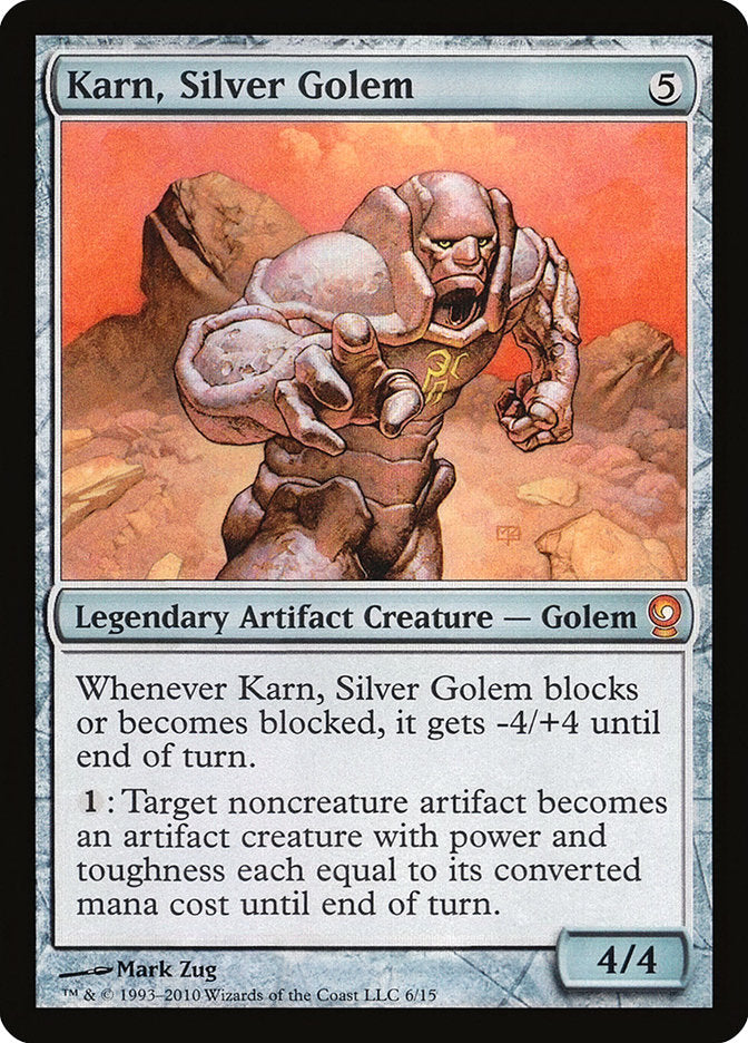 Karn, Silver Golem - From the Vault: Relics 6 (Foil)