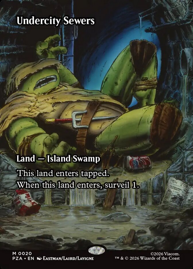 Undercity Sewers - Teenage Mutant Ninja Turtles Source Material 20