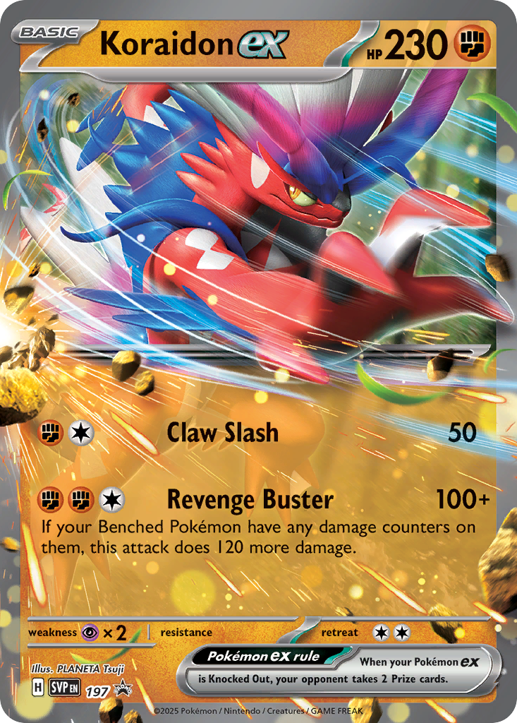 Koraidon ex - Scarlet & Violet Promo 197 (Foil) - Near Mint
