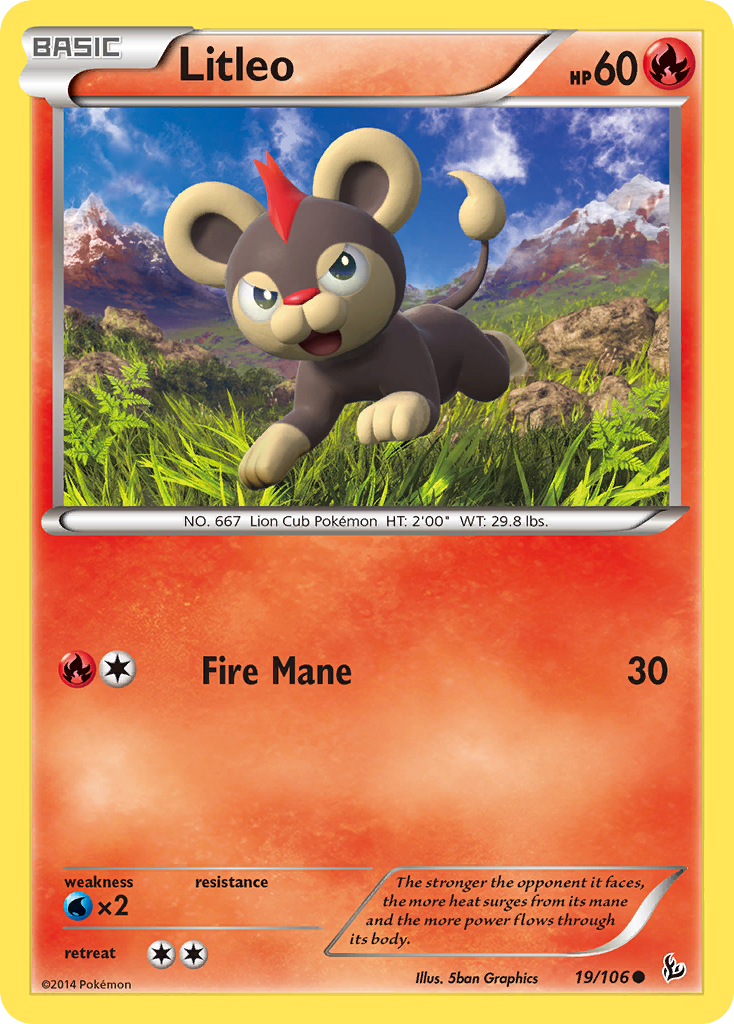 Litleo (19) - Flashfire 19 (Foil) - Near Mint