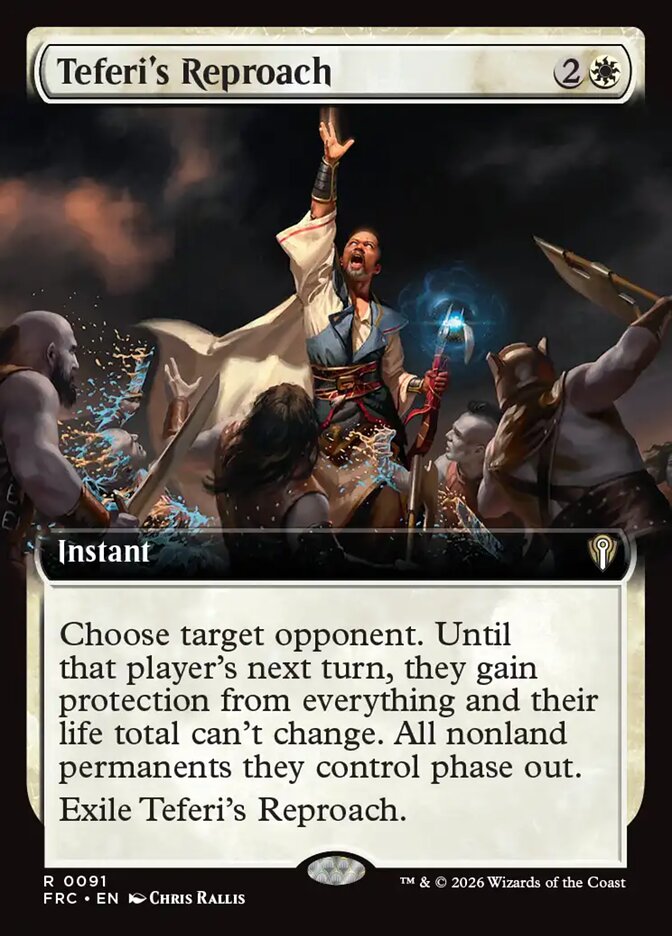 Teferi's Reproach - Reality Fracture Commander 91