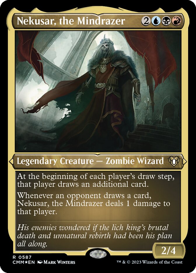 Nekusar, the Mindrazer - Commander Masters 587
