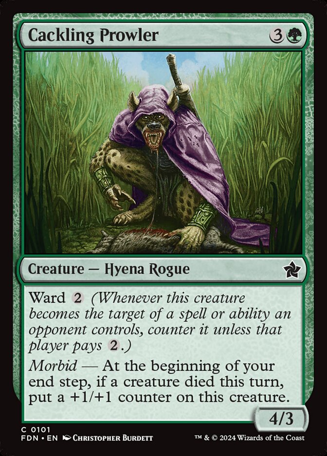Cackling Prowler - Foundations 101 (Foil)