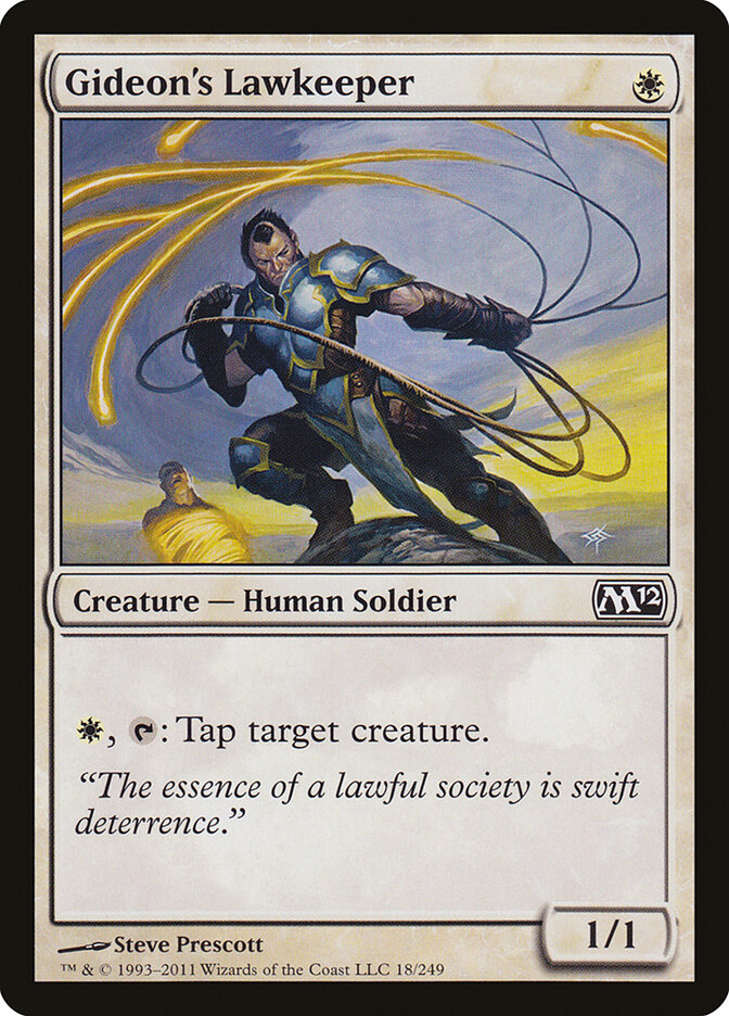 Gideon's Lawkeeper - Magic 2012 (M12) 18