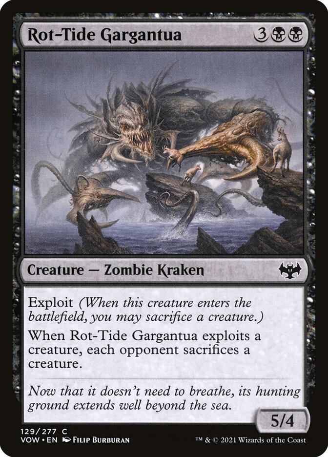 Rot-Tide Gargantua - Innistrad: Crimson Vow 129 (Foil)