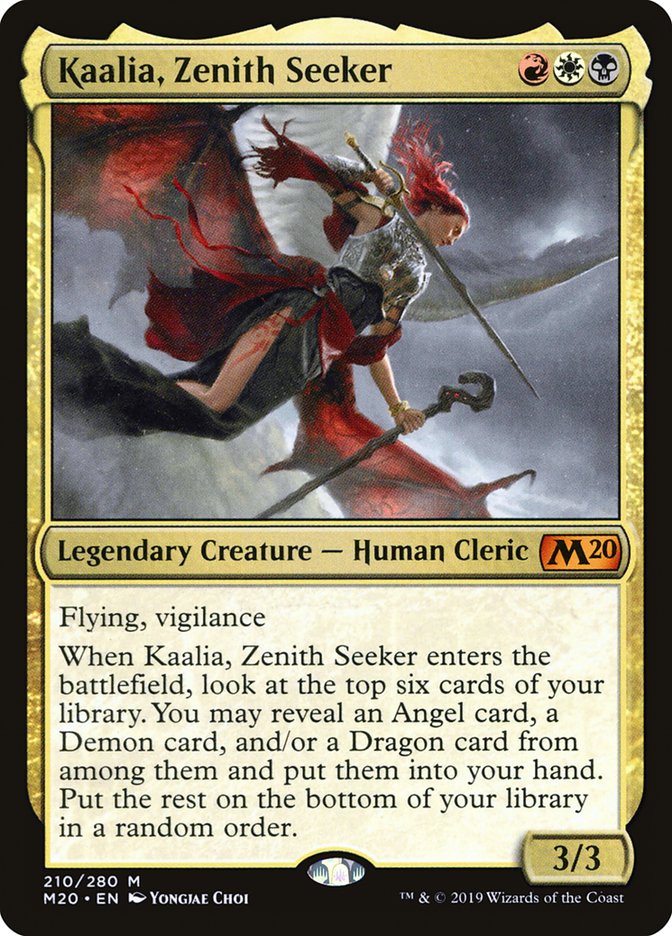 Kaalia, Zenith Seeker - M20 210