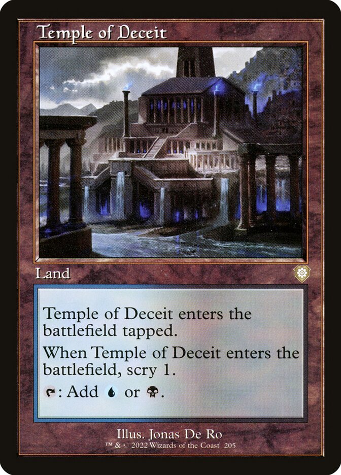 Temple of Deceit - BRC 205
