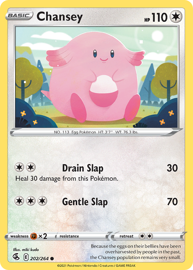 Chansey - Fusion Strike 202/264 - Near Mint
