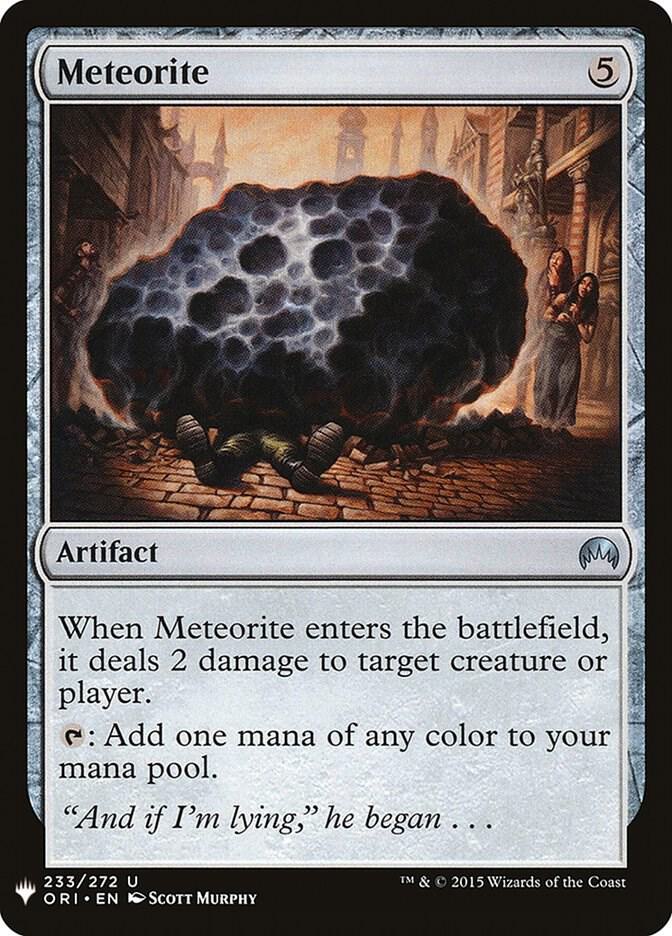 Meteorite - The List Reprints 233