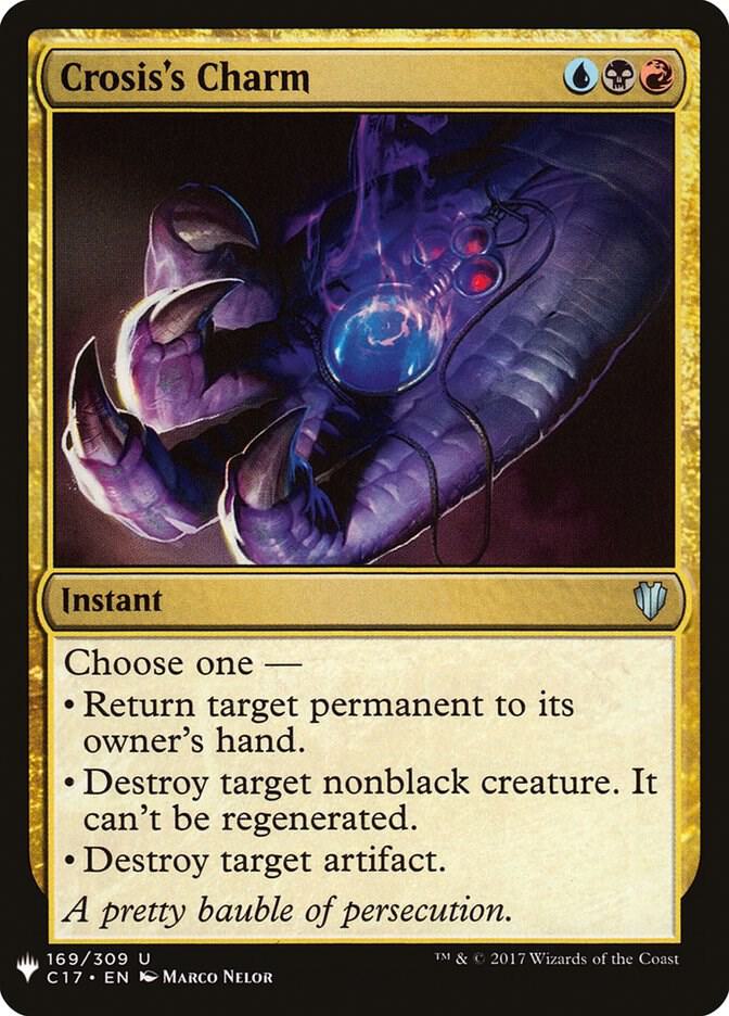 Crosis's Charm - The List Reprints 169