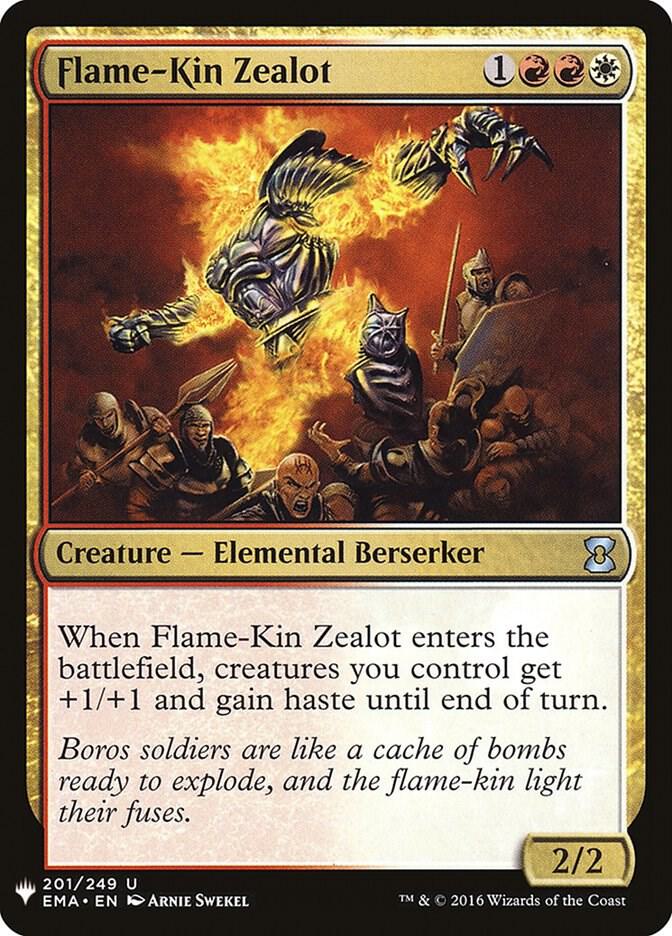 Flame-Kin Zealot - The List Reprints 201
