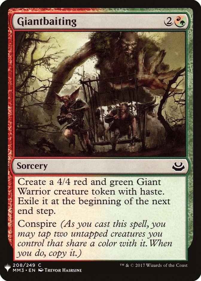 Giantbaiting - The List Reprints 208