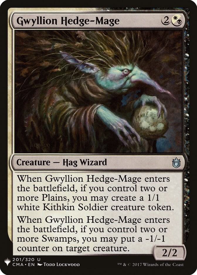 Gwyllion Hedge-Mage - The List Reprints 201