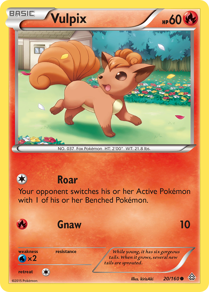 Vulpix - Primal Clash 20 - Near Mint