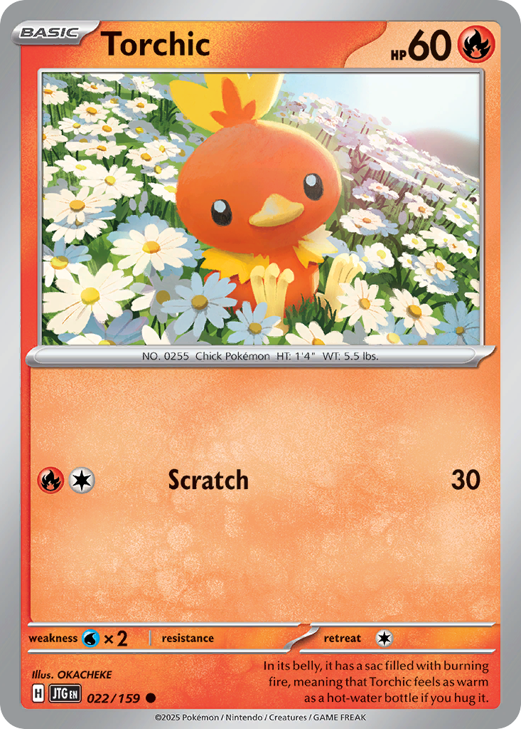 Torchic - Journey Together 022/159 - Near Mint