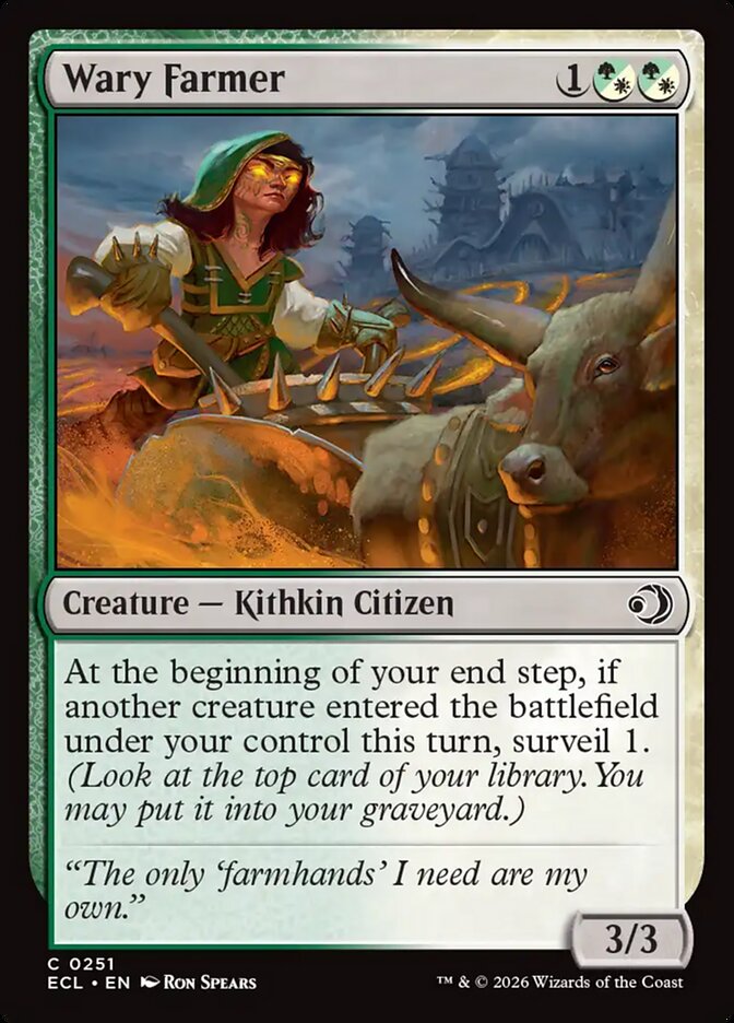 Wary Farmer - ECL 251 (Foil)