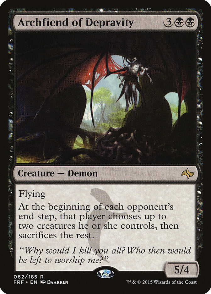 Archfiend of Depravity - FRF 62