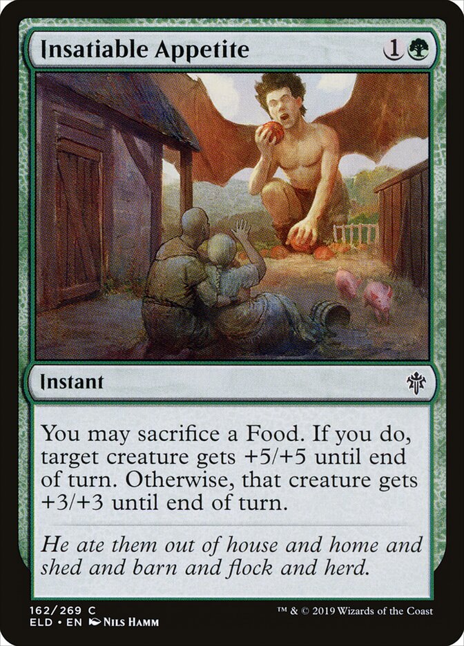 Insatiable Appetite - Throne of Eldraine 162
