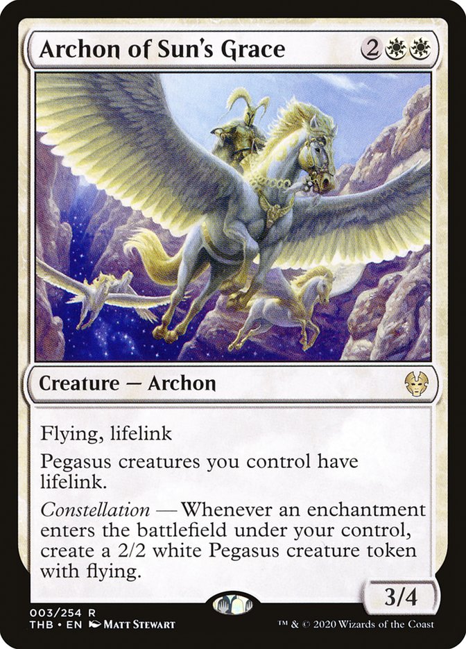 Archon of Sun's Grace - THB 3 (Foil)