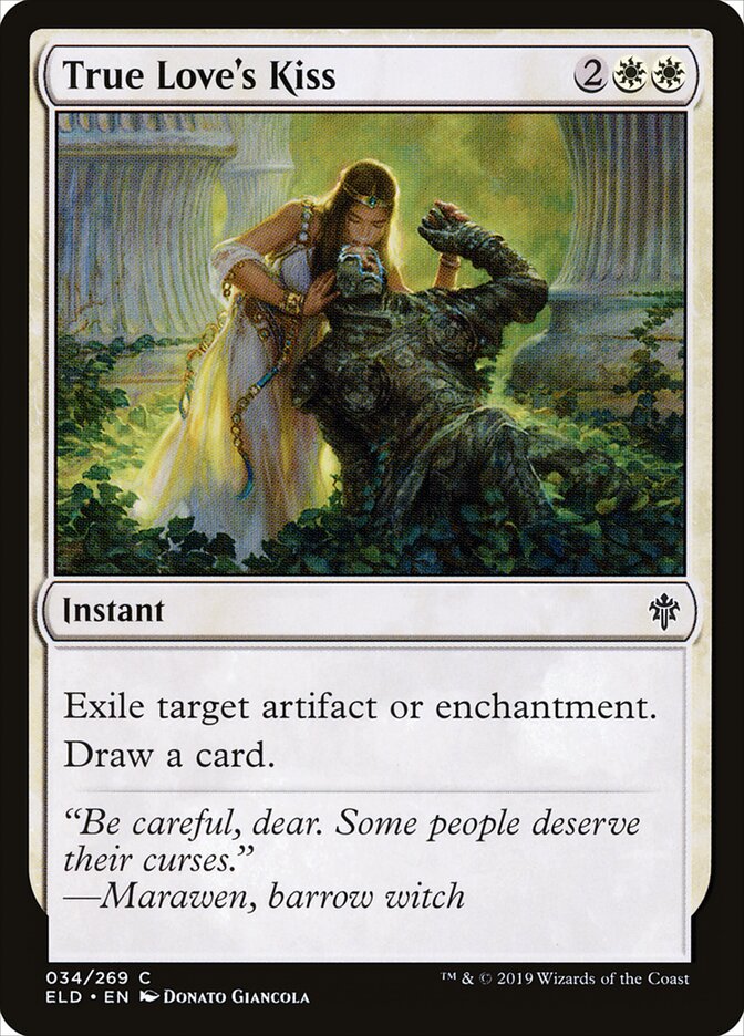 True Love's Kiss - Throne of Eldraine 34 (Foil)