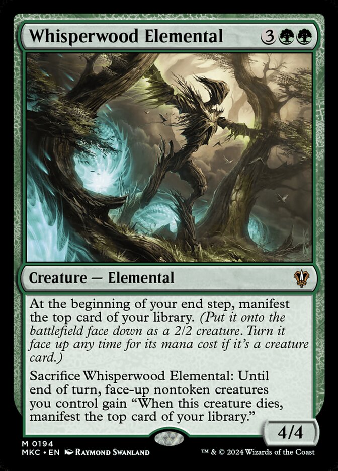 Whisperwood Elemental - MKC 194