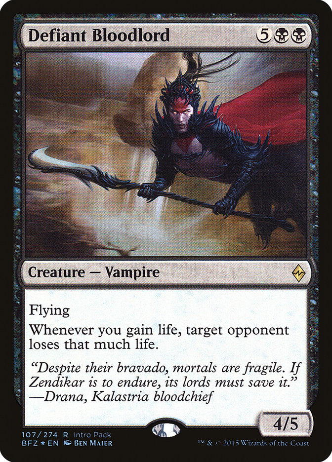 Defiant Bloodlord - PBFZ 107 (Foil)