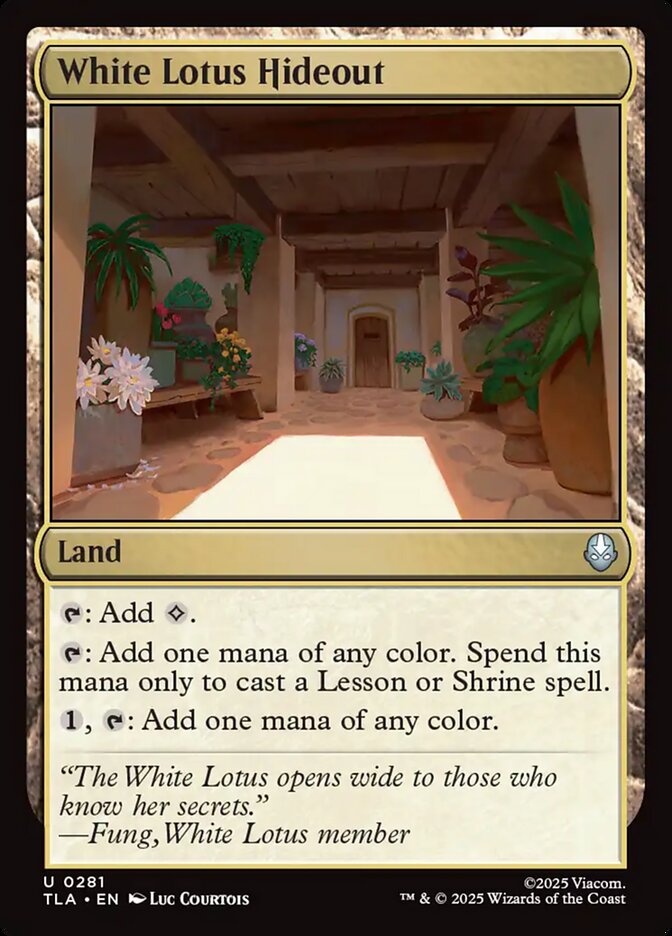 White Lotus Hideout - TLA 281