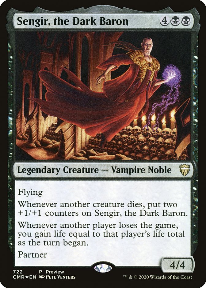 Sengir, the Dark Baron - CMR 722 (Foil)