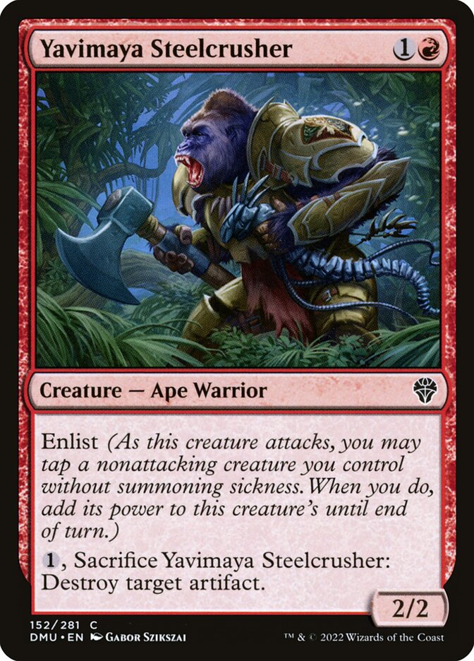 Yavimaya Steelcrusher - Dominaria United 152
