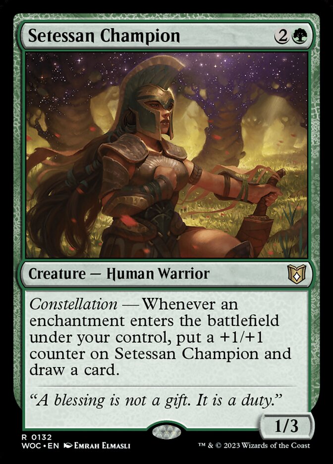 Setessan Champion - WOC 132