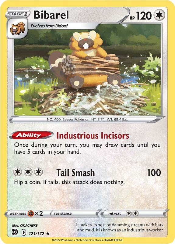 Bibarel - Deck Exclusives 121/172 - Near Mint