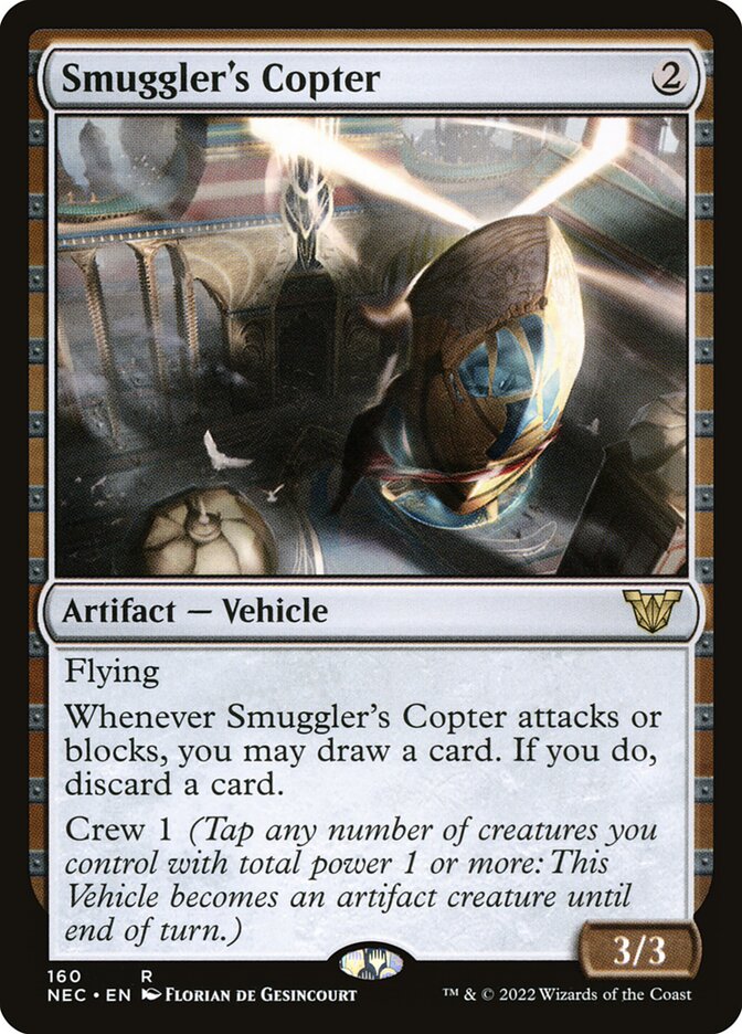 Smuggler's Copter - Neon Dynasty Commander 160