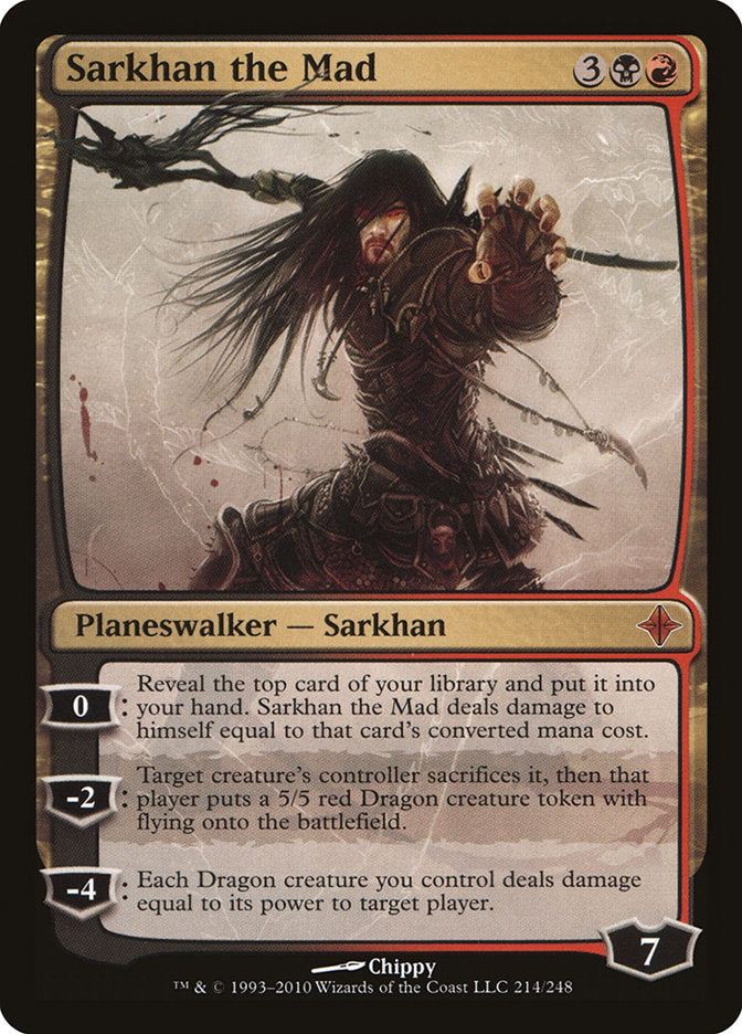 Sarkhan the Mad - Rise of the Eldrazi 214