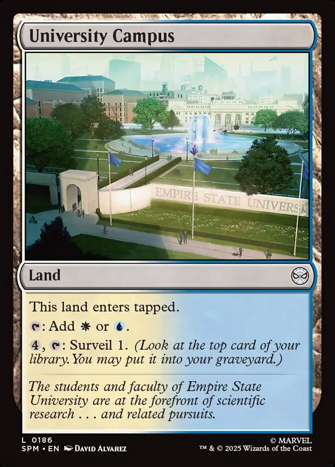 University Campus - SPM 186 (Foil)