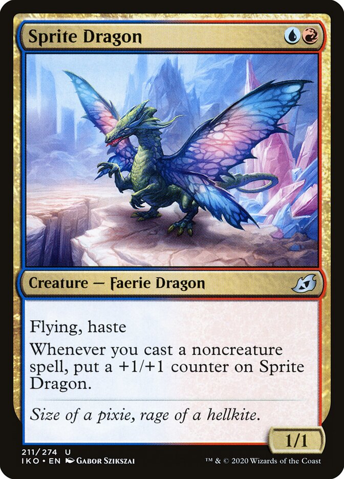 Sprite Dragon - Ikoria: Lair of Behemoths 211 (Foil)