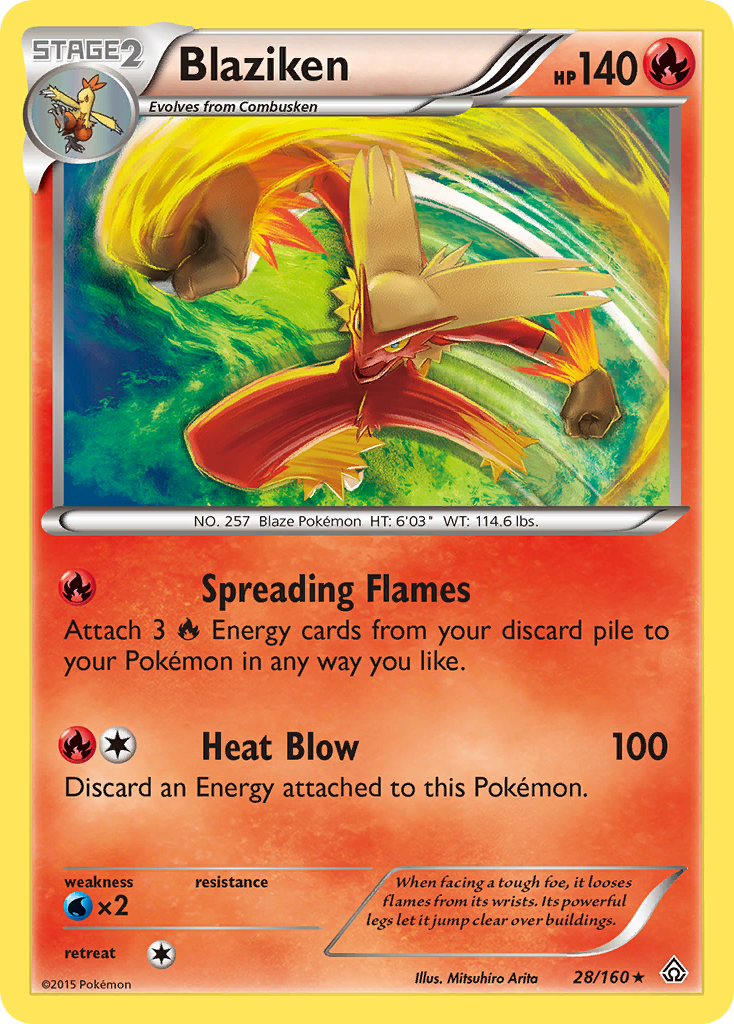 Blaziken - Primal Clash 28 (Foil) - Near Mint