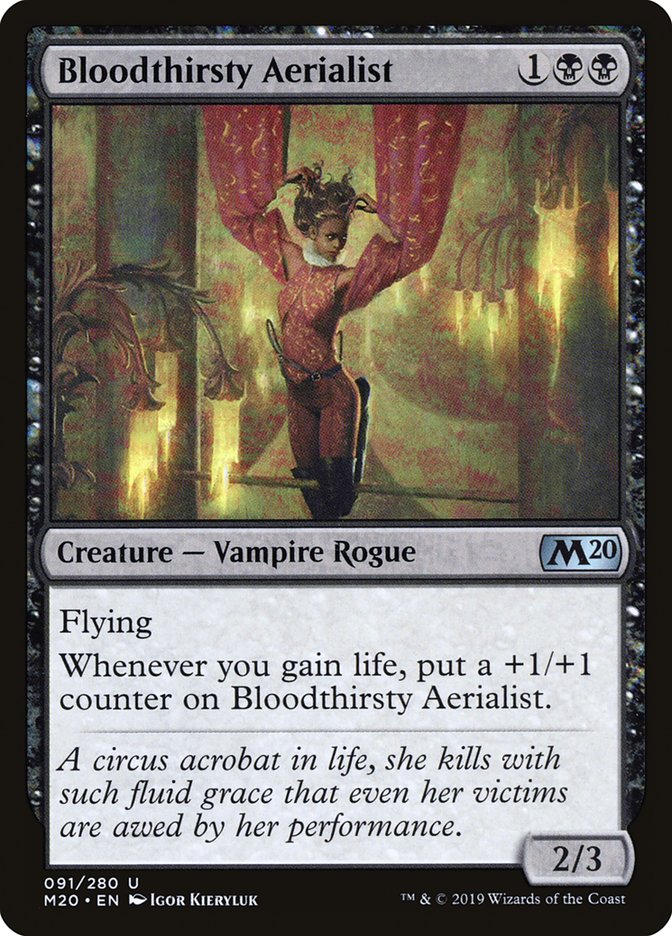 Bloodthirsty Aerialist - M20 91