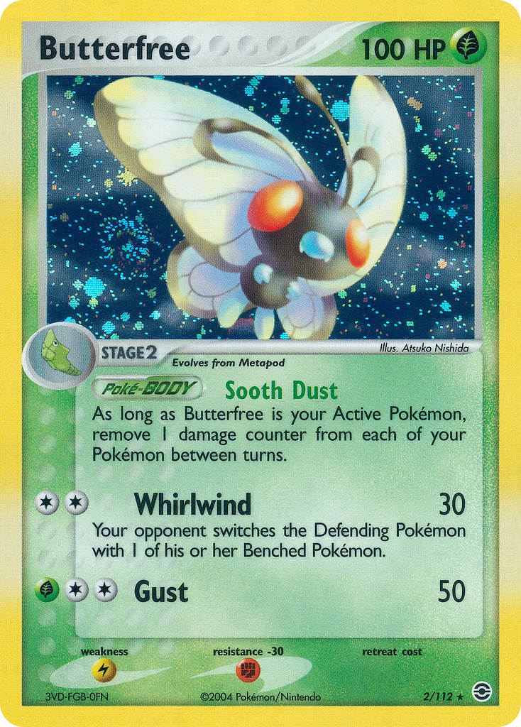 Butterfree - EX FireRed & LeafGreen 2 (Foil) - Near Mint