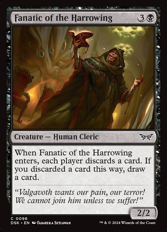 Fanatic of the Harrowing - Duskmourn: House of Horror 96 (Foil)