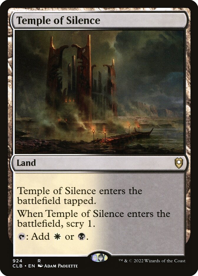 Temple of Silence - CLB 924