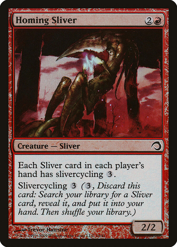 Homing Sliver - Premium Deck Series: Slivers 19 (Foil)