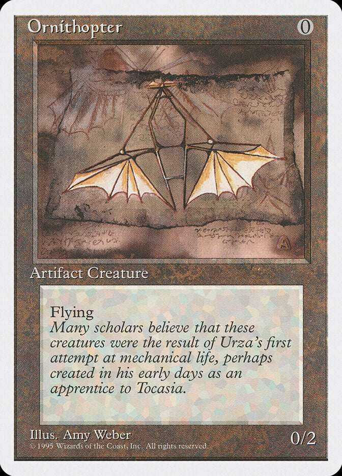 Ornithopter - Fourth Edition 341